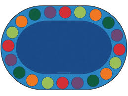 all seating circles circletime rug by