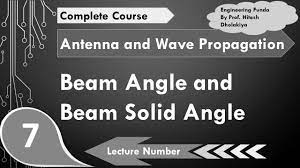 antenna beam solid angle in antennas