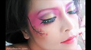 modern geisha inspired makeup tutorial