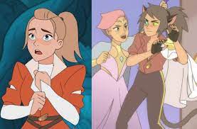 friendly reminder that adora's dream of the future involved BEING MARRIED  TO CATRA : r/PrincessesOfPower