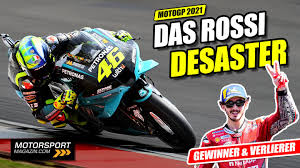 Book your official british motogp tickets for 2021 with confidence at motorsport tickets. Valentino Rossi Desastros Die Tragische Figur Der Motogp 2021