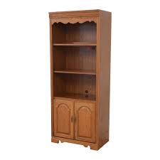broyhill lighted bookcase cabinet 72