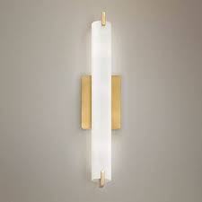 George Kovacs Gold 20 1 2 Wide Bathroom Vanity Light Y4524 Lamps Plus Sconces Bathroom Vanity Lighting Led Wall Sconce
