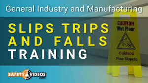 slip trip and fall training video