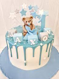 1st Birthday Drip Cakes gambar png