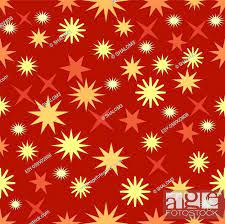 Seamless Dark Red Background With Gold