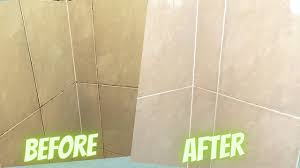 remove mould from the bathroom tiles