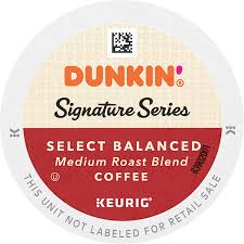 Give the gift of dunkin'® and get a dd card today! Dunkin Signature Series Select Balanced Medium Roast Coffee 60 Keurig K Cup Pods Amazon Com Grocery Gourmet Food