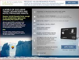 Chase Ritz Carlton 140 000 Points Offer What Is It Good For