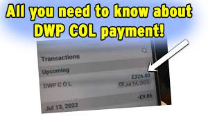 dwp col 326 payment what is c o l
