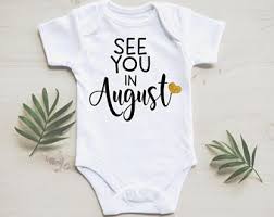 Baby Announcement Pregnancy Reveal Onesie Baby Grow Baby Bodyvest Unisex Cute Onesie Baby Announcement Idea Pregnancy Reveal