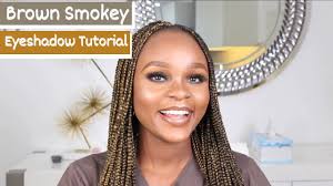 easy smokey eye makeup tutorial on dark