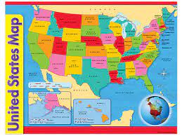 Get it for free here. United States Map Poster At Lakeshore Learning