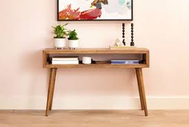 A Console Table And Side Table