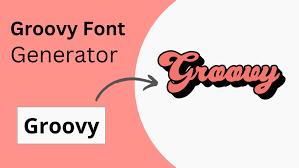 groovy font generator free editable