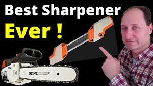 Stihl Chainsaw Sharpener - I Never Knew it Could be this Easy! - YouTube