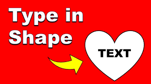 how to write text in shapes in word