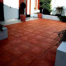 Agra Red Outdoor Stone Floor Tile 30