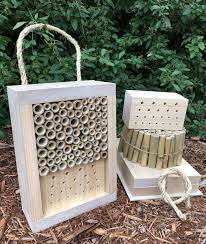 The one thing i like about social media is the giveaways. Diy Solitary Native Bee Hotel Australian Ladybird And Insect House Mixed Large Diy Kit Abeec Hives Australian Native Bee Hives