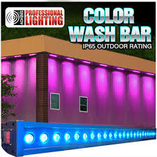 color wash bar rgb tri color 24x3w led