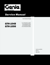 Genie Gth 1048 Manuals