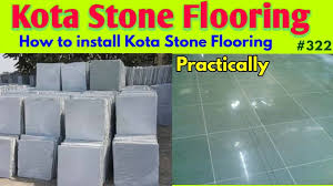kota stone installation how to install