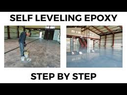 applying a self levelling epoxy floor