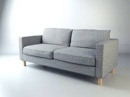 ikea karlstad isunda gray 2 seat sofa