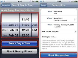 One can make an appointment clicking on the 'make a reservation' link on their website, selecting a store and following the on screen instructions. Never Wait For A Genius Bar Appointment Again Using The Apple Store App Ios Tip Cult Of Mac