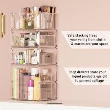 makeup organizer storage drawers