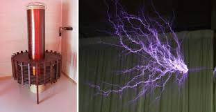 Voltage is a way to measure how much energy an electric charge has. Electrifying Tesla Coil Music And Fashion Physicscentral