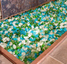 Sea Glass Pebble Coverall Stone