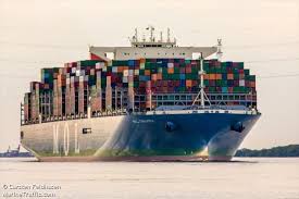 super post panamax ships super cargo ship