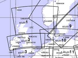 Low Altitude Enroute Chart Europe Lo 1 2 South Norway Northsea Scotland Ireland Mid Uk Jeppesen E Lo 1 2