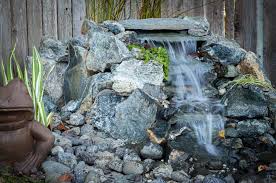 The centerpiece of your backyard utopia. Backyard Pondless Waterfall Feature Diy First Stab At Anything Like This And Happy How It Turned Out Diy