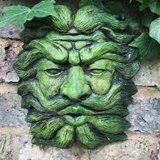 North Wind Green Man Wall Plaque Sml