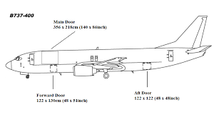 cargo freighter specifications b737 400f