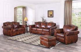 arizona leather living room set by