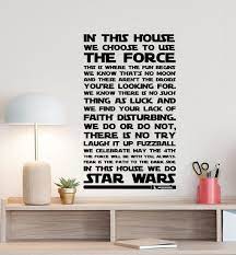 Star Wars Wall Decal Geek Poster