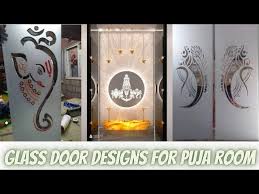 Glass Door Designs For Puja Room