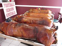 lechon whole roast pig kalesa grill