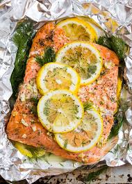 grilled salmon wellplated com
