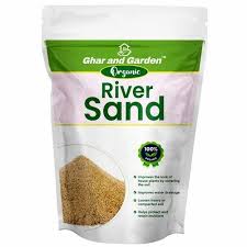 Brown 1kg Organic Aquarium River Sand