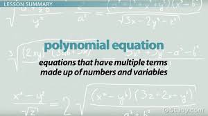 Polynomial Equation Formula Roots