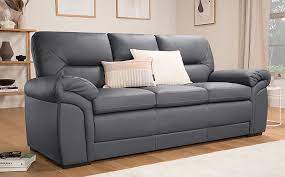 Bromley 3 Seater Sofa Grey Classic