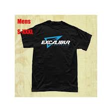 New Excalibur Tactical Hunting Crossbow Logo Mens Black T Shirt Cotton Printed Short Sleeves Funny Graphic Tee Shirt