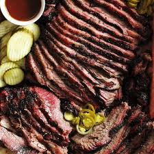 texas style smoked beef brisket hey
