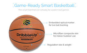 The dribbleup smart basketball plus app takes your game to the next level with interactive training. Amazon Com Dribbleup Junior Regulation Basketball With Included Virtual Trainer App 28 5 Sports Outdoors