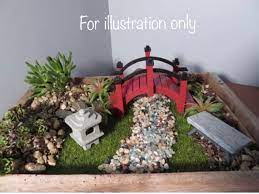 Miniature Japanese Garden Decor