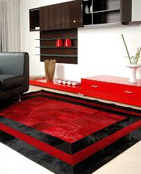 skin rug sr 2 red black carpets gr